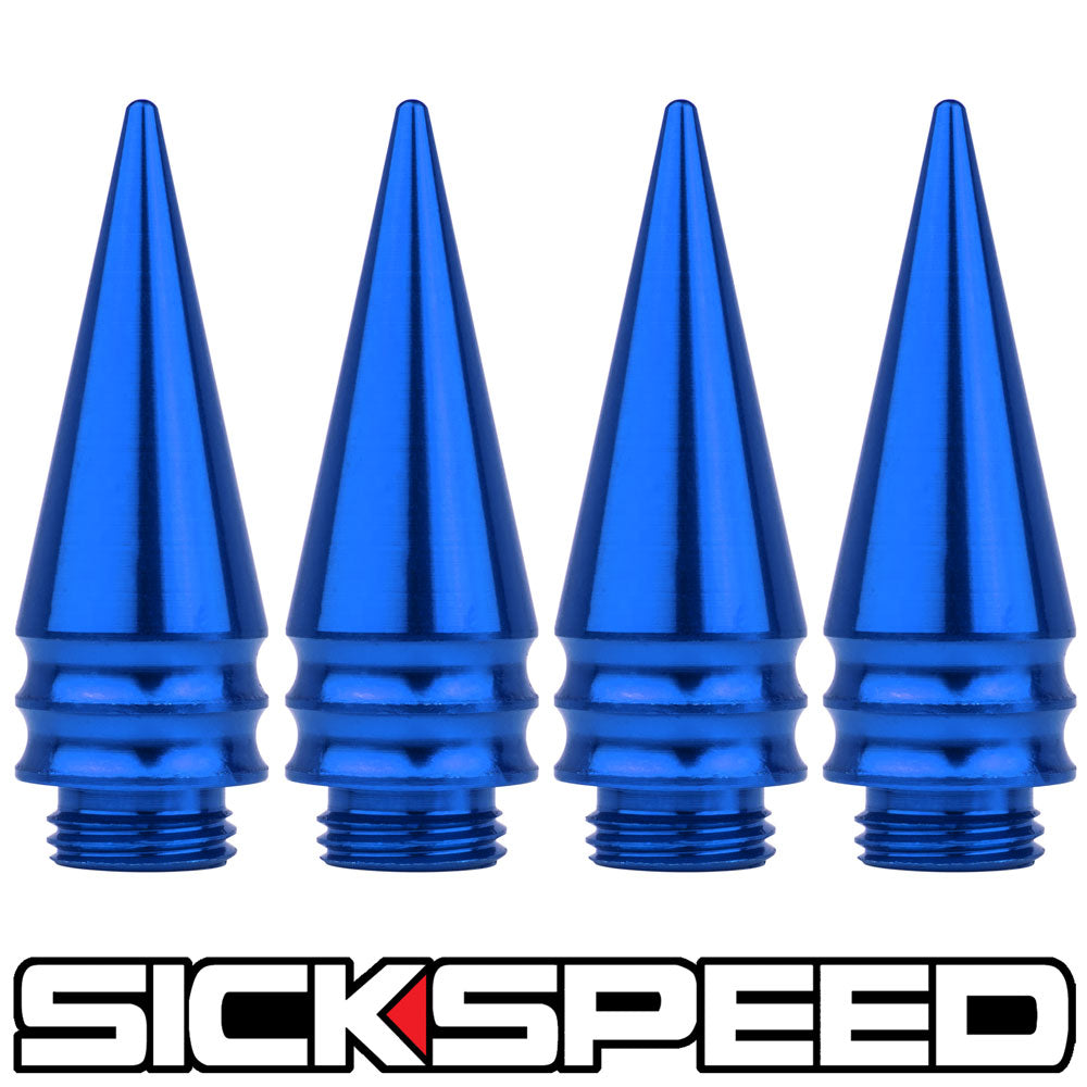 4PC TALL SPIKED CAPS FOR SICKSPEED LUG NUTS ST3 – Sickspeed