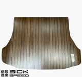 SICKSPEED WOOD GRAIN CUSTOM CUT BAMBOO TRUNK FLOOR MAT