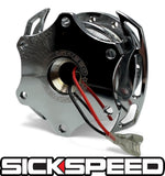 SICKSPEED ZERO-PLAY STEERING WHEEL QUICK RELEASE HUB