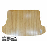 SICKSPEED WOOD GRAIN CUSTOM CUT BAMBOO TRUNK FLOOR MAT