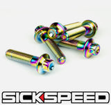 5 PC WHEEL BOLTS FOR 3 PIECE WHEELS