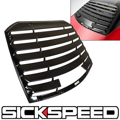 REAR WINDOW LOUVER KIT SUN SHADE VENT OVER SHADE SPOILER LIP FRS BRZ FENDER BODY