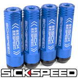 3PC STEEL LUG NUTS 4PC 3/8x24