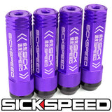 3PC STEEL LUG NUTS 4PC 14x2.0