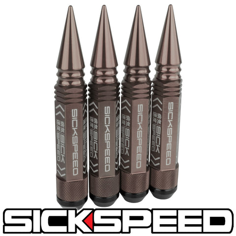 3PC STEEL LUG NUTS 4PC 12x1.5