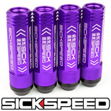 3PC STEEL LUG NUTS 4PC 3/8x24