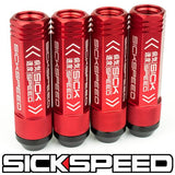 3PC STEEL LUG NUTS 4PC 3/8x24