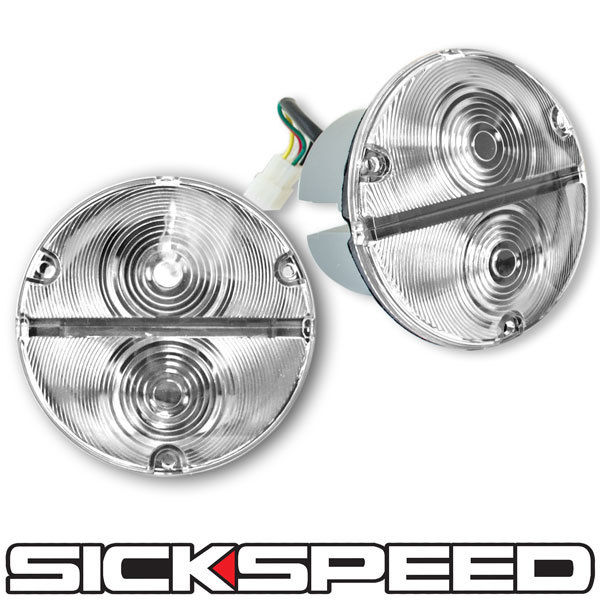 CLEAR VINTAGE TAILLIGHT KIT FOR SICKSPEED REAR FINISH PANEL