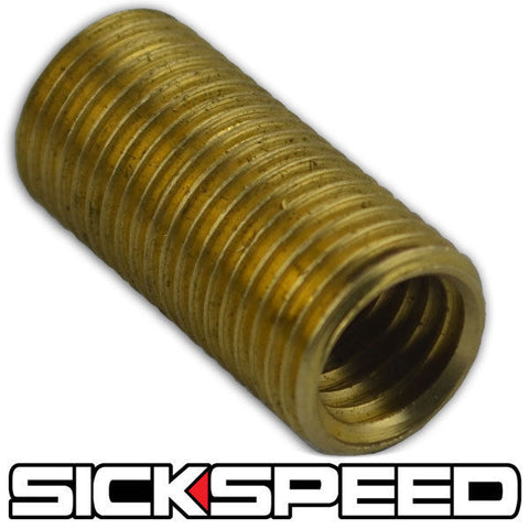 BRASS THREAD REDUCER/ADAPTER/INSERT OD 12X1.25