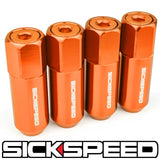 60MM ALUMINUM LUG NUTS 4PC 14X1.5