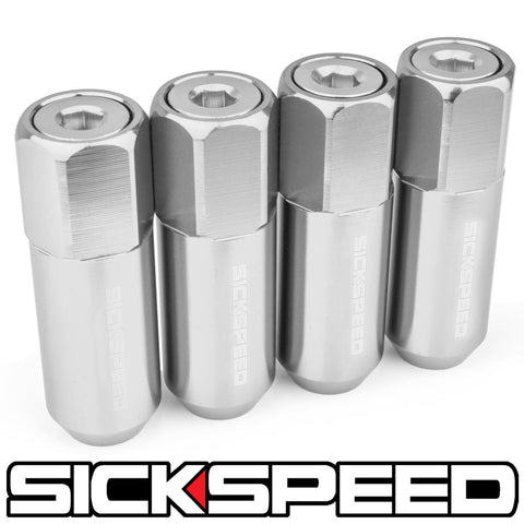 Aluminum top lug nuts