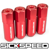 60MM ALUMINUM LUG NUTS 4PC 14X1.5