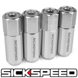 60MM ALUMINUM LUG NUTS 4PC 14X1.5