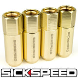 60MM ALUMINUM LUG NUTS 4PC 14X1.5