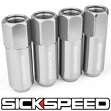 60MM ALUMINUM LUG NUTS 4PC 14X1.5