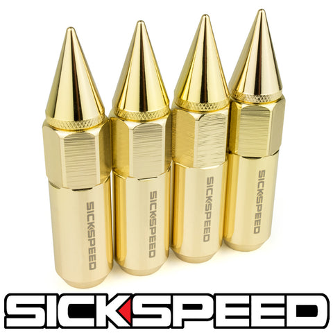 60MM ALUMINUM LUG NUTS 4PC 14X1.5 – Sickspeed