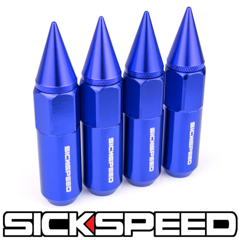 60MM ALUMINUM LUG NUTS 4PC 12X1.5 – Sickspeed