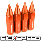 60MM ALUMINUM LUG NUTS 4PC 14X1.5