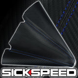 COLORED STICH CARBON FIBER LOOK  BLACK SHIFT BOOT