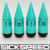 MINI 2PC STEEL LUG NUTS 4PC 3/8x24