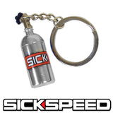 NITROUS OXIDE BOTTLE KEYCHAIN UNIVERSAL