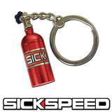 NITROUS OXIDE BOTTLE KEYCHAIN UNIVERSAL