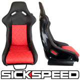 GAIJIN V1 LEATHER DIAMOND STITCH RACING SEATS