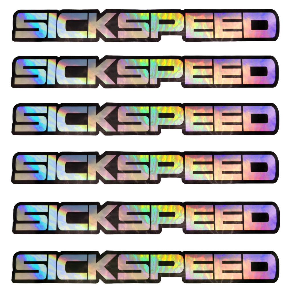 Tickspeed Sticker Simpson Racing Sticker 6-Pack Sickspeed Vinyl Sticker Bomb Kit - Decals ...