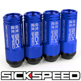 3PC STEEL LUG NUTS 4PC 3/8x24