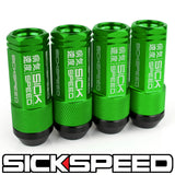 3PC STEEL LUG NUTS 4PC 3/8x24