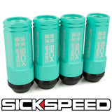 3PC STEEL LUG NUTS 4PC 3/8x24