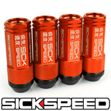 3PC STEEL LUG NUTS 4PC 9/16x18