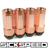 3PC STEEL LUG NUTS 4PC 3/8x24