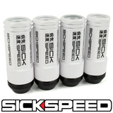 3PC STEEL LUG NUTS 4PC 3/8x24