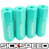 60MM ALUMINUM LUG NUTS 4PC 14X1.5