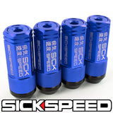 3PC STEEL LUG NUTS 4PC 3/8x24