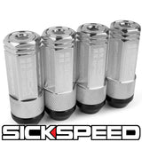 3PC STEEL LUG NUTS 4PC 3/8x24