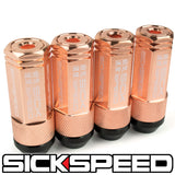 3PC STEEL LUG NUTS 4PC 3/8x24