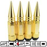 3PC STEEL LUG NUTS 4PC 9/16x18