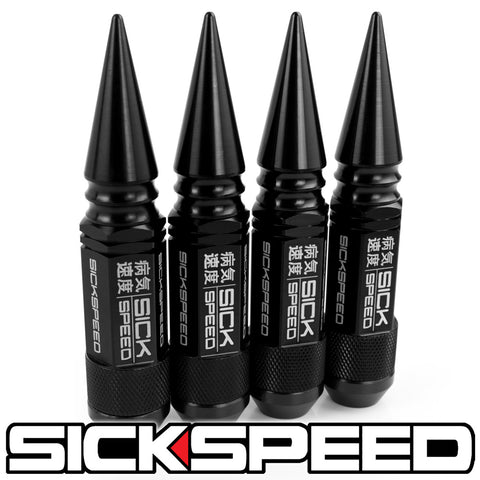 3PC STEEL LUG NUTS 4PC 12x1.25