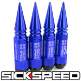 3PC STEEL LUG NUTS 4PC 3/8x24