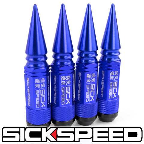 3PC STEEL LUG NUTS 4PC 12x1.5