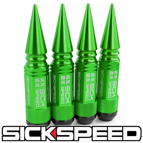 3PC STEEL LUG NUTS 4PC 1 2x20 Sickspeed