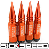 3PC STEEL LUG NUTS 4PC 3/8x24