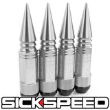 3PC STEEL LUG NUTS 4PC 9/16x18