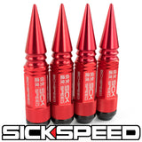 3PC STEEL LUG NUTS 4PC 3/8x24