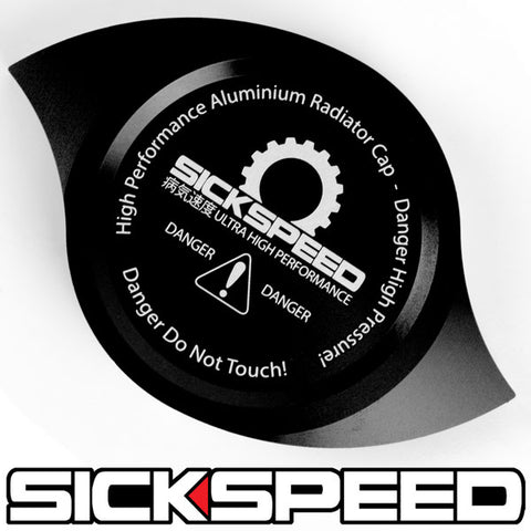 Aluminium radiator cap on sale