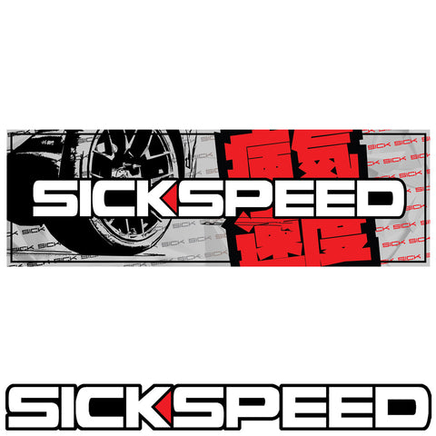 Tickspeed Sticker SICKSPEED VINYL BUMPER STICKER UNIVERSAL – Sickspeed