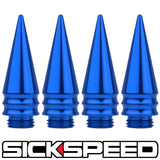 4PC TALL SPIKED CAPS FOR SICKSPEED LUG NUTS ST3