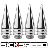 4PC TALL SPIKED CAPS FOR SICKSPEED LUG NUTS ST3